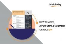 How to Write a Personal Statement for Your CV