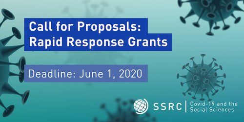 Call for Proposals - Rapid-Response Grants on Covid-19 and the Social Sciences